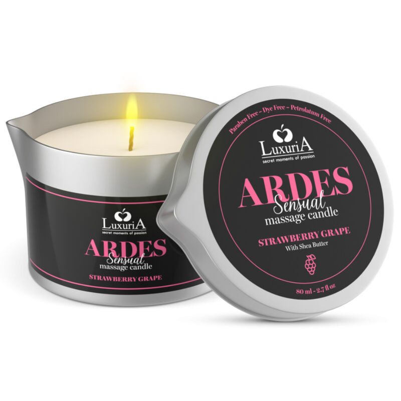 Intimateline Luxuria - Bougie De Massage Au Raisin